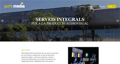 Desktop Screenshot of mediapark.mediapro.es